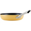 image:imageFarberware Style Nonstick Cookware Frying PanSkillet with Pour Spouts Dishwasher Safe 1125 Inch  BlueYellow