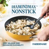 image:imageFarberware Style Nonstick Cookware Frying PanSkillet with Pour Spouts Dishwasher Safe 1125 Inch  BlueYellow
