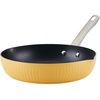 image:imageFarberware Style Nonstick Cookware Frying PanSkillet with Pour Spouts Dishwasher Safe 1125 Inch  BlueYellow