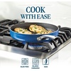 image:imageFarberware Style Nonstick Cookware Pots and Pans Set with Cooking Utensils Dishwasher Safe 10 Piece  YellowBlue