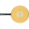 image:imageFarberware Style Nonstick Cookware Saute Pan with Lid Dishwasher Safe 3 Quart  BlueYellow