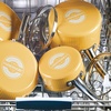 image:imageFarberware Style Nonstick Cookware Saute Pan with Lid Dishwasher Safe 3 Quart  BlueYellow