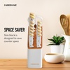 image:imageFarberware Triple Riveted Knife Block Set 15Piece Black Pine High CarbonStainless Steel Blades Ergonomic Handles Includes Natural Pinewood BlockWhite and Gold