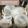 image:imageFarberware TrueCook Ceramic Plus Farberware TrueCook Ceramic Plus Nonstick Dishwasher Safe 35Quart Chef Pan Taupe 35Quart Chef Pan  Taupe
