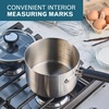 image:imageFarberware TrueCook Stainless Steel Saucepan with Lid 2QuartSaucepan 2 Quart
