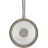 image:imageFarberware Vibrance Ceramic Nonstick Frying PansSkillet Set with Stainless Steel Handle Dishwasher Safe 8 Inch and 10 Inch Open Skillets  SilverSilver