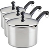 Saucepan w/ Straining Lid (3 Quart) (Pack of 3)