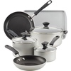image:imageFarberware Cookstart Aluminum Nonstick Cookware Set 15PieceSilver