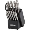 image:imageFarberware EdgeKeeper 13Piece SelfSharpening Knife Block Set Black