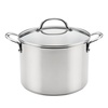 image:imageFarberware Millennium Stainless Steel Stockpot with Lid Induction Ready Compatible with All Cooktops Metal Utensil Safe 8 Quart Dutch Oven Dishwasher Safe  Stainless SteelStockpot 8 Quart
