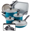 image:imageFarberware Nonstick Cookware Pots and Pans Set 15Piece Cooking UtensilsTeal