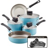 image:imageFarberware Smart Control Nonstick Cookware Pots and Pans Set 14 Piece Aqua