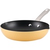 image:imageFarberware Style Nonstick Cookware Frying PanSkillet with Pour Spouts Dishwasher Safe 1125 Inch  BlueYellow