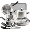 image:imageFarberware TrueCook Stainless Steel Cookware Set 12Piece Silver