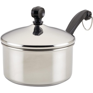 image:imageFarberware Classic Series Stainless Steel Sauce Pan with Lid 2 Qt SilverSaucepan 1 Quart