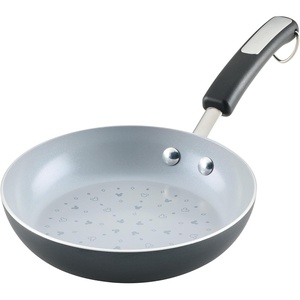 image:imageFarberware Disney Monochrome Ceramic Cookware Nonstick Saute Pan with Lid and Helper Handle Dishwasher Safe 45 Quart  BlackSkillet 8 Inch