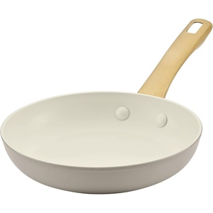 image:imageFarberware Forged Induction Ceramic Nonstick Fry PanSkillet Dishwasher Safe Gold Color Stainless Steel Handle 1225 Inch Frying Pan  TaupeTaupe