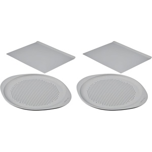 image:imageFarberware GOLDEN BAKE Nonstick Jumbo Baking Cookie Sheet Light Gray2Piece Bakeware Set Pack of 2