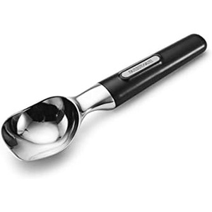 image:imageFarberware Professional Ice Cream Scoop Comfortable Handle Heavy Duty Professional Grade Scooper Get Perfect Shape Scoops Great for Spooning Frozen Hard Gelato and Sorbet Cookie Dough MelonBlack