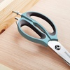 image:imageFarberware 4in1 Kitchen Scissors High Carbon Stainless Steel BlackAqua and Gray