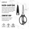 image:imageFarberware 4in1 Kitchen Scissors High Carbon Stainless Steel BlackBlack