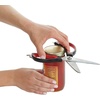 image:imageFarberware 4in1 Kitchen Scissors High Carbon Stainless Steel BlackRed and Black