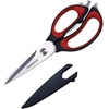 image:imageFarberware 4in1 Kitchen Scissors High Carbon Stainless Steel BlackRed and Black