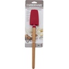 image:imageFarberware 5216385 Professional Heat Resistant Silicone Spatula with Wood HandleSafe for NonStick Cookware Set of 2 RedJar Spatula