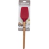 image:imageFarberware 5216385 Professional Heat Resistant Silicone Spatula with Wood HandleSafe for NonStick Cookware Set of 2 RedSpoon Spatula