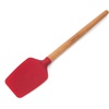 image:imageFarberware 5216385 Professional Heat Resistant Silicone Spatula with Wood HandleSafe for NonStick Cookware Set of 2 RedSpoon Spatula