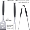 image:imageFarberware 5261914 Barbecue 3Piece Tool Set 3 CT Black3 CT