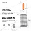 image:imageFarberware 5275224 Barbecue Grilling Basket BlackShaker Basket with Folding Handle