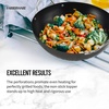 image:imageFarberware Barbecue Nonstick Round Wok Topper 11Inch BlackMini Round Wok Topper