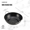 image:imageFarberware Barbecue Nonstick Round Wok Topper 11Inch BlackMini Round Wok Topper