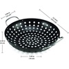image:imageFarberware Barbecue Nonstick Round Wok Topper 11Inch BlackRound Wok Topper