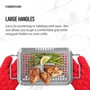 image:imageFarberware Barbeque Rectangle Grill Topper 1325 x 175Inch Stainless Steel