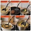 image:imageFarberware Classic 17Piece Kitchen Tool amp Gadget Set  Nonstick Utensils for Cooking Baking amp Food Prep with Measuring Cups amp Spoons Dishwasher Safe Heat Resistant Ideal for Everyday UseBlackSilver