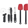 image:imageFarberware Classic 17Piece Kitchen Tool amp Gadget Set  Nonstick Utensils for Cooking Baking amp Food Prep with Measuring Cups amp Spoons Dishwasher Safe Heat Resistant Ideal for Everyday UseMulticolor