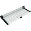 image:imageFarberware Dish Drying Rack Over the Sink Large Stainless Steel Rolling Drying Rack for Kitchen Counter RustResistant Rods Holds Up to 22 lbs Dishwasher Safe