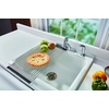 image:imageFarberware Dish Drying Rack Over the Sink Large Stainless Steel Rolling Drying Rack for Kitchen Counter RustResistant Rods Holds Up to 22 lbs Dishwasher Safe
