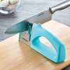 image:imageFarberware EdgeKeeper 2Stage Knife Sharpener Serrated Slot BlackAqua