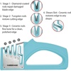 image:imageFarberware EdgeKeeper 2Stage Knife Sharpener Serrated Slot BlackAqua