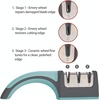 image:imageFarberware EdgeKeeper 2Stage Knife Sharpener Serrated Slot BlackAqua