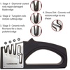 image:imageFarberware EdgeKeeper 2Stage Knife Sharpener Serrated Slot BlackBlack