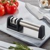 image:imageFarberware Edgekeeper 2 Stage Tabletop Kitchen Knife Sharpener Stainless SteelStainless Steel