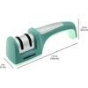 image:imageFarberware Edgekeeper 2 Stage Tabletop Kitchen Knife Sharpener Stainless SteelTeal