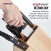 image:imageFarberware Edgekeeper Triple Rivet Block Set with Built in Knife Sharpener 16Piece Black