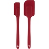 image:imageFarberware Jar Scraper Spatula Red2Piece Silicone Spatula Set