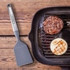 image:imageFarberware Nylon Turner Spatula with Stainless Steel Handle HeatResistant Slotted Flip Spatula for Nonstick Cookware Ergonomic Soft Grip 135 Inches Grey
