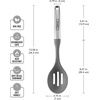 image:imageFarberware Pro Stainless Steel Whisk 1325 Inches  Soft Grip Handle for Beating Eggs Whipping Cream Blending Batters and Sauces Dishwasher Safe Kitchen UtensilSlotted Spoon